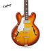 Epiphone USA Casino Left-Handed Hollowbody Electric Guitar, Case Included - Royal Tan - Music Bliss Malaysia