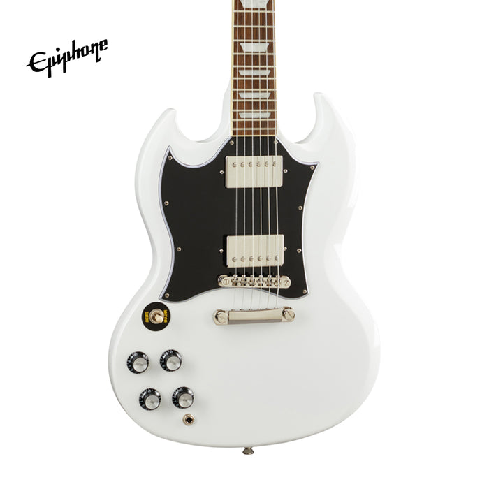 Epiphone SG Standard Left-Handed Electric Guitar - Alpine White - Music Bliss Malaysia