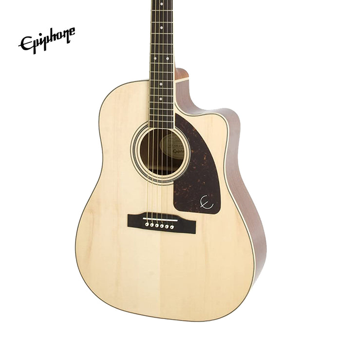 Epiphone J-45 EC Studio Acoustic-Electric Guitar - Natural (J45) - Music Bliss Malaysia