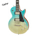 Epiphone Les Paul Modern Figured Electric Guitar - Caribbean Blue Fade - Music Bliss Malaysia