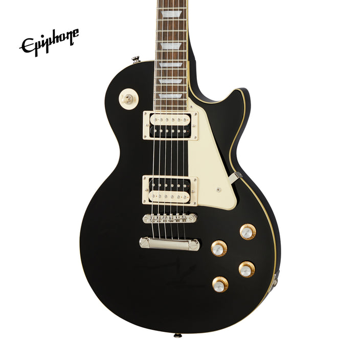 Epiphone Les Paul Classic Electric Guitar - Ebony - Music Bliss Malaysia