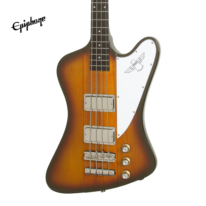 Epiphone Thunderbird 60s Bass Guitar - Tobacco Sunburst - Music Bliss Malaysia