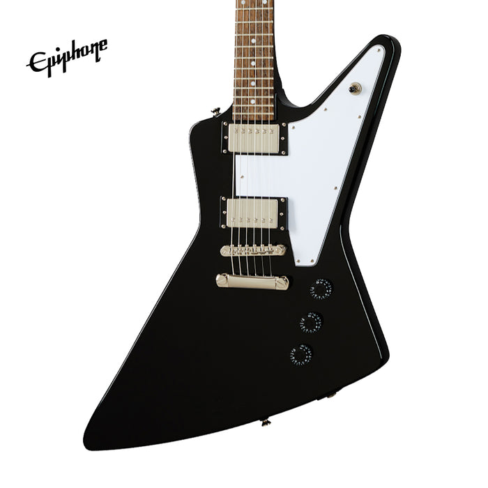 Epiphone Explorer "Inspired By Gibson" Electric Guitar - Ebony - Music Bliss Malaysia