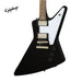 Epiphone Explorer "Inspired By Gibson" Electric Guitar - Ebony - Music Bliss Malaysia