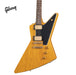 GIBSON 1958 KORINA EXPLORER ELECTRIC GUITAR WITH BLACK PICKGUARD - NATURAL - Music Bliss Malaysia