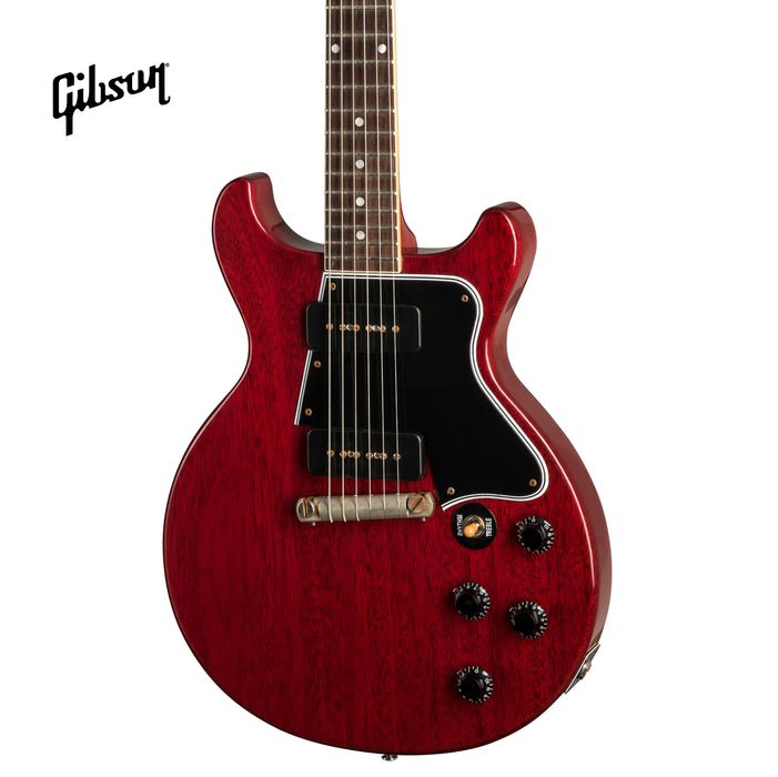 GIBSON 1960 LES PAUL SPECIAL DOUBLE CUT REISSUE VOS ELECTRIC GUITAR - CHERRY RED - Music Bliss Malaysia
