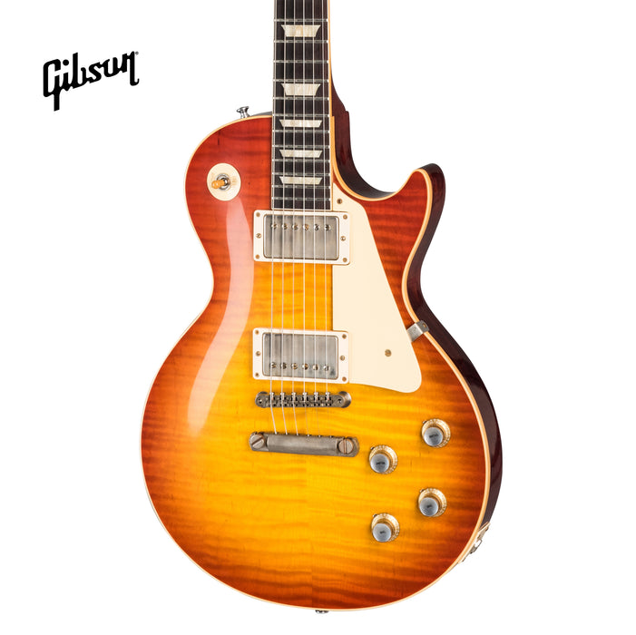 GIBSON 1960 LES PAUL STANDARD REISSUE VOS ELECTRIC GUITAR - WASHED CHERRY SUNBURST - Music Bliss Malaysia