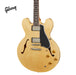 GIBSON 1959 ES-335 REISSUE VOS SEMI-HOLLOWBODY ELECTRIC GUITAR - VINTAGE NATURAL - Music Bliss Malaysia