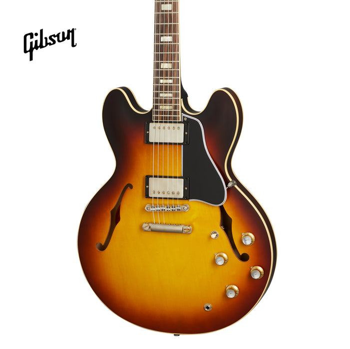 GIBSON 1964 ES-335 REISSUE VOS SEMI-HOLLOWBODY ELECTRIC GUITAR - VINTAGE BURST - Music Bliss Malaysia