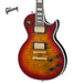 GIBSON LES PAUL AXCESS CUSTOM FIGURED TOP ELECTRIC GUITAR WITH EBONY FINGERBOARD - BENGAL BURST - Music Bliss Malaysia