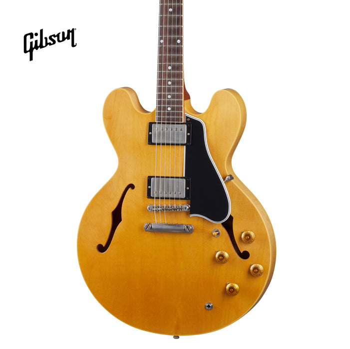 GIBSON 1959 ES-335 REISSUE ULTRA LIGHT AGED SEMI-HOLLOWBODY ELECTRIC GUITAR - VINTAGE NATURAL - Music Bliss Malaysia