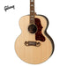 GIBSON SJ-200 STUDIO WALNUT ACOUSTIC-ELECTRIC GUITAR - ANTIQUE NATURAL - Music Bliss Malaysia