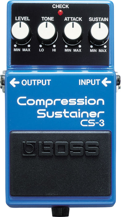 Boss CS-3 Compression Sustainer Guitar Pedal - Music Bliss Malaysia