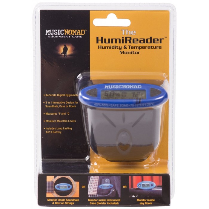 Music Nomad MN305 HumiReader HygrometerHumidityand Temperature Monitor (MN-305) - Music Bliss Malaysia