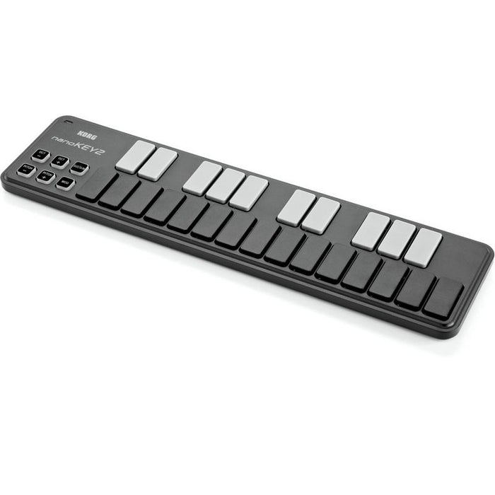 Korg NanoKEY2 USB MIDI Keyboard - 25 Key Slim Portable Controller