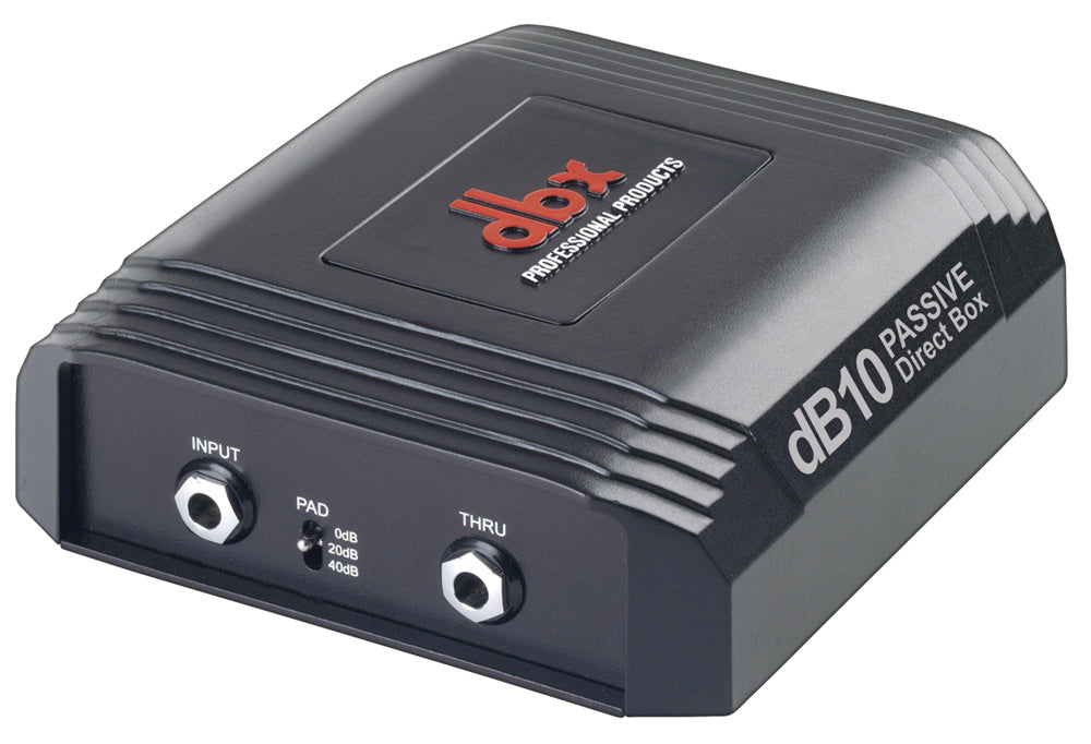 dbx dB10 Passive Direct Box (dB-10) *Everyday Low Prices Promotion* - Music Bliss Malaysia