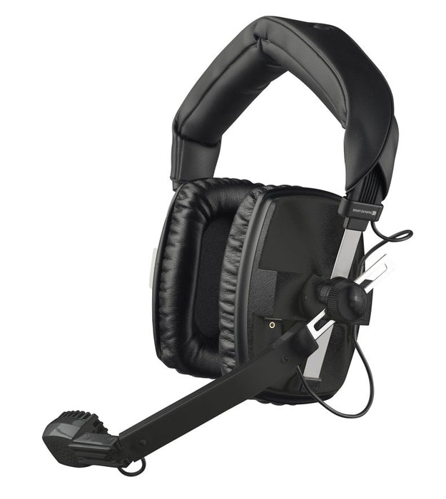 Beyerdynamic DT 109 400 Ohm Closed Broadcast headset with 200 Ohm dynamic microphone for camera crew, reporters with K109.00 Open End Cable (DT-109) (DT109) - Music Bliss Malaysia