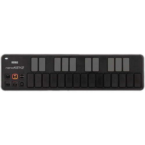 Korg nanoKEY2 25-key Keyboard Controller - Black - Music Bliss Malaysia