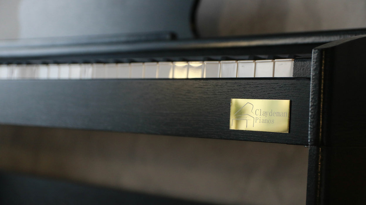 Claydeman Recital K-35 88-Keys Home Digital Piano - Black (Slim Touch Sensitive Non Weighted) - Music Bliss Malaysia