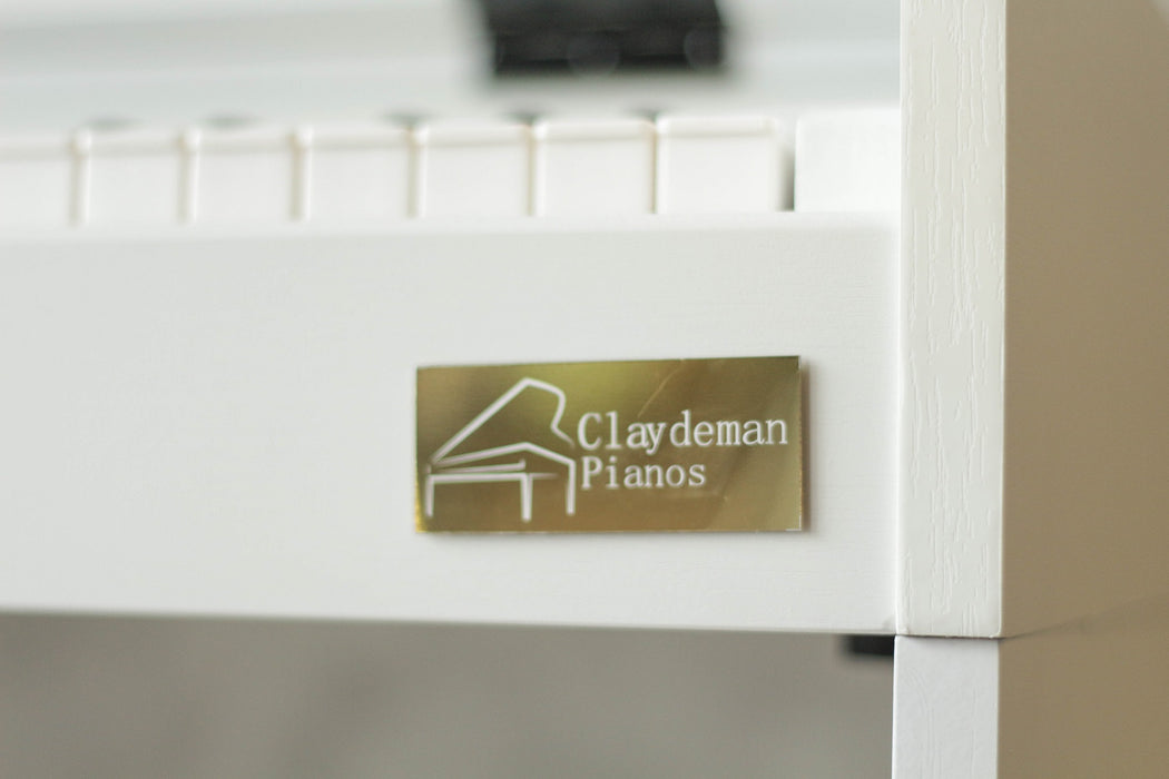 Claydeman Havana MDP-125 88-Keys Home Digital Piano - White (Weighted Keys) - Music Bliss Malaysia
