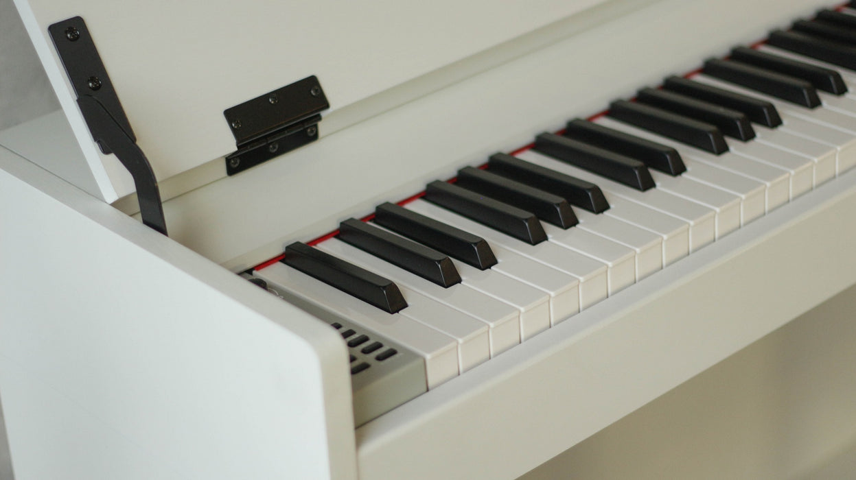 Claydeman Havana MDP-125 88-Keys Home Digital Piano - White (Weighted Keys) - Music Bliss Malaysia