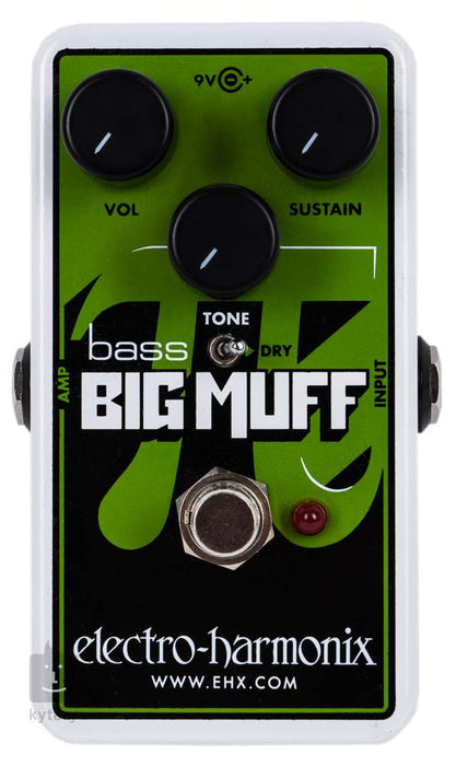 Electro Harmonix Nano Bass Big Muff Pi Bass Fuzz Pedal (Electro-Harmonix / EHX) - Music Bliss Malaysia
