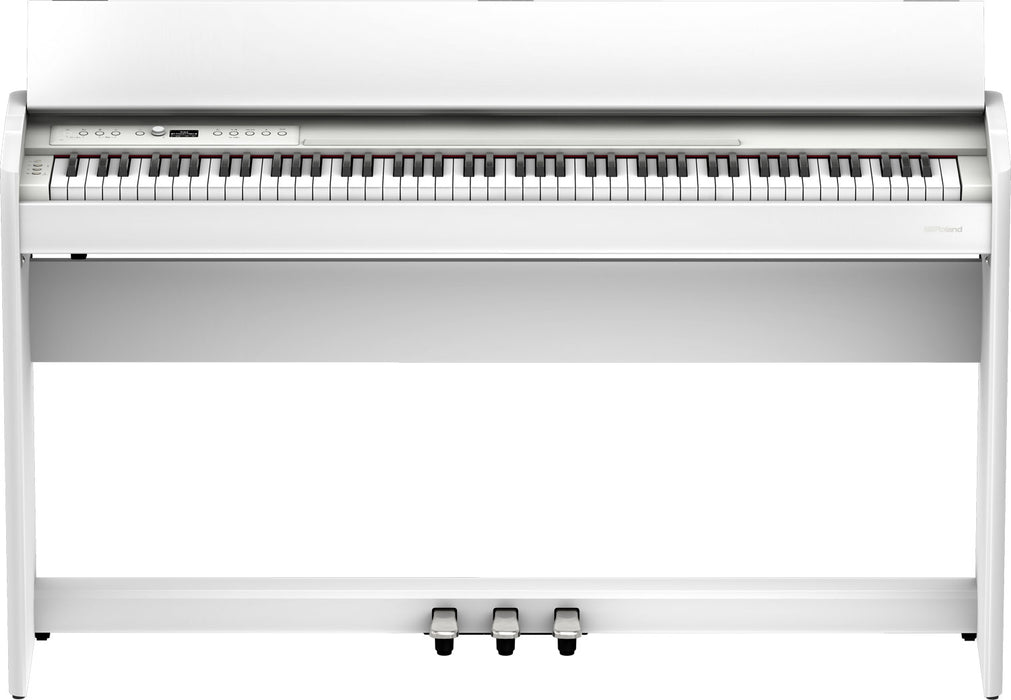 Roland F-701 88-key Digital Home Piano - White (F701 / F 701) - Music Bliss Malaysia