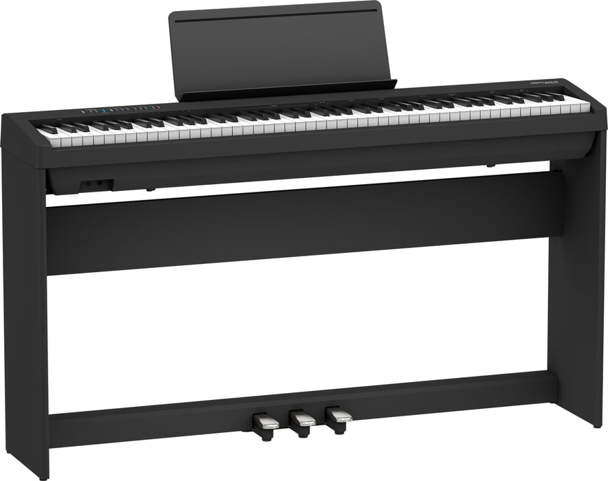 Roland FP-30X 88-key Digital Piano Home Package with RH-5 Headphone and Piano Bench - Black Replace For FP-30/FP30 - Music Bliss Malaysia