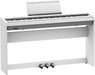 Roland FP-30X 88-key Digital Piano Home Package with RH-5 Headphone and Piano Bench - White Replace For FP-30/FP30 - Music Bliss Malaysia