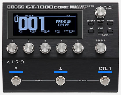 Boss GT-1000CORE Multi Effects Processor (GT-1000 CORE/GT 1000/GT1000) - Music Bliss Malaysia