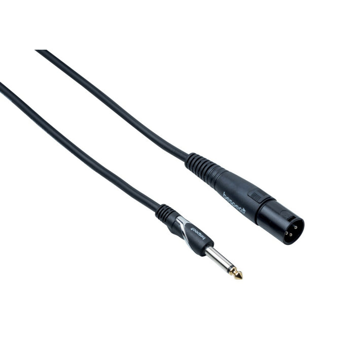 Bespeco HDJM100 High Quality Jack Mono-XLR M Cable 1M - Music Bliss Malaysia