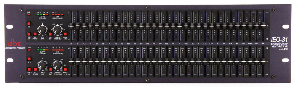 dbx iEQ31 Dual 31-band Graphic Equalizer *Crazy Sales Promotion* - Music Bliss Malaysia