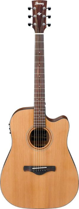 Ibanez AW65ECE Acoustic Guitar - Natural Low Gloss - Music Bliss Malaysia
