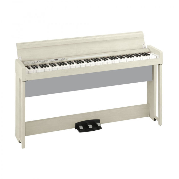 Korg C1 Air Digital Piano with Keyboard Bench - White Ash (C1AIR / C-1) *0% INSTALLMENT* - Music Bliss Malaysia