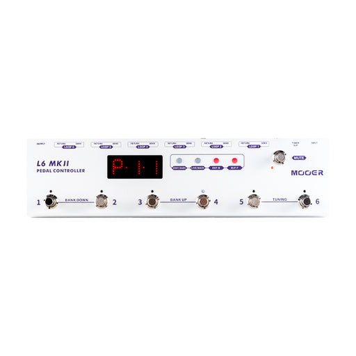 Mooer Pedal Controller L6 MKII Programmable Loop Switcher - Music Bliss Malaysia