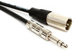 Pro Co Studio Monitor Cable BPBQXM-10 Excellines TRS to XLR Male Balanced Stereo Cable - 10 Feet (BPBQXM10) - Music Bliss Malaysia
