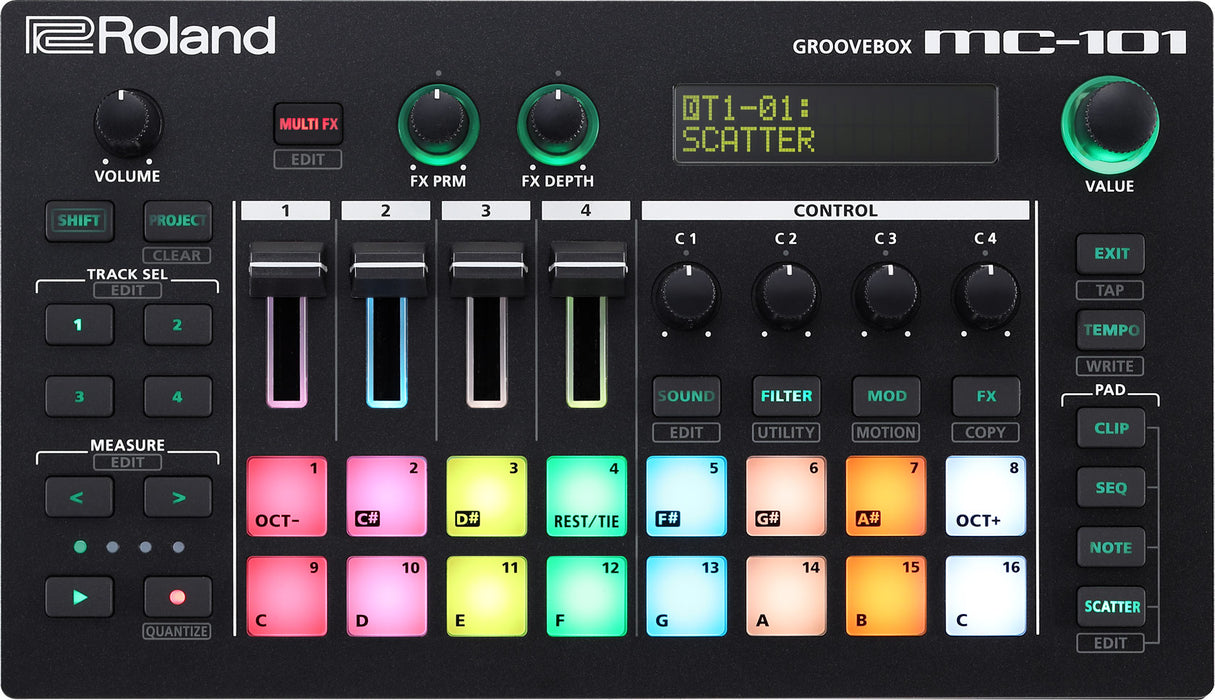 Roland MC-101 Groovebox - Music Bliss Malaysia