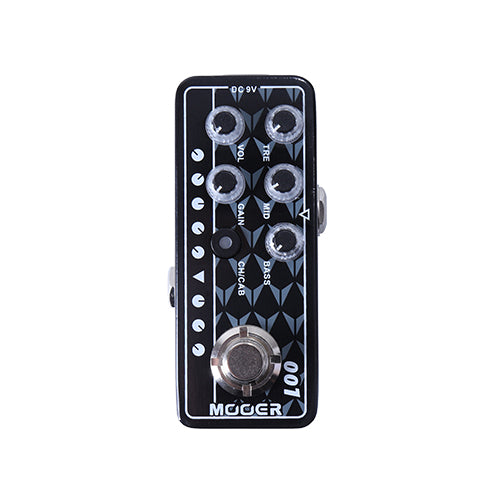 Mooer 001 Gas Station Micro Preamp Pedal - Music Bliss Malaysia