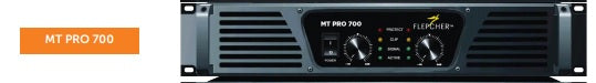 Flepcher MT-PRO 700 Power Amplifier (MTPRO700 / MT PRO 700) - Music Bliss Malaysia