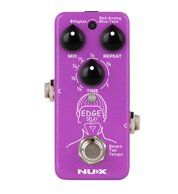 NUX NDD-3 Edge Delay Effects Pedal - Music Bliss Malaysia