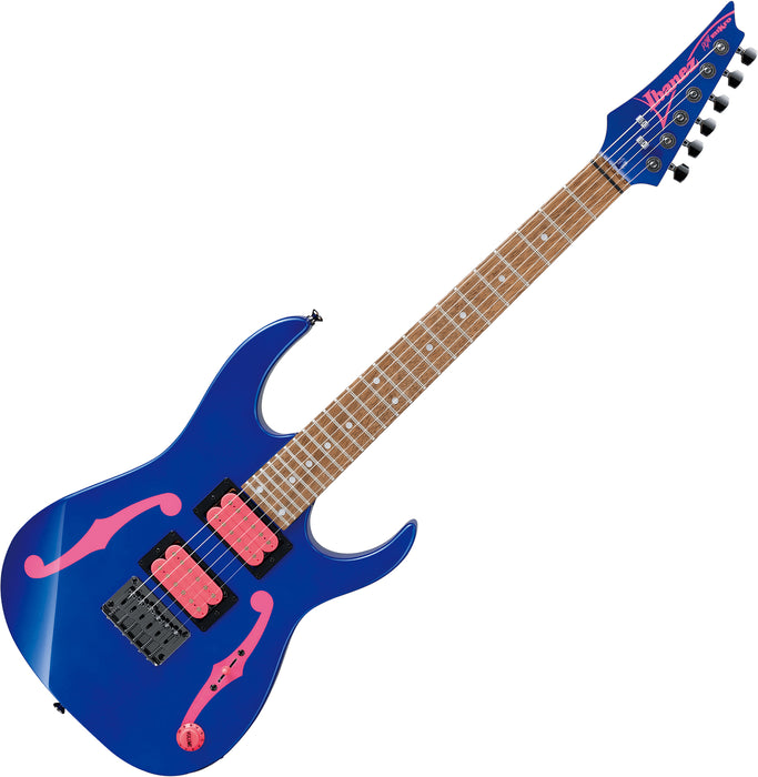 Ibanez Paul Gilbert Signature PGMM11 Electric Guitar - Jewel Blue - Music Bliss Malaysia