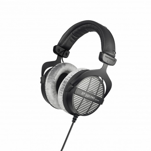 Beyerdynamic DT 990 PRO 250 Ohm Over-Ear Studio Headphones in Black. Open Construction, Wired (DT-990 PRO) (DT990PRO) (DT990) - Music Bliss Malaysia