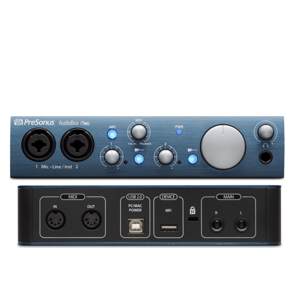 PreSonus AudioBox iTwo USB Audio Interface - Music Bliss Malaysia