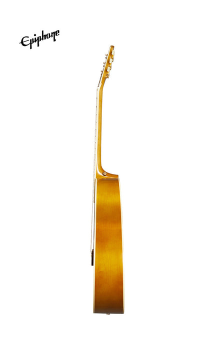 Epiphone J-200 Acoustic-Electric Guitar - Aged Natural Antique Gloss - Music Bliss Malaysia