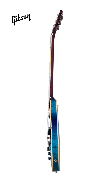 GIBSON ES-339 FIGURED SEMI-HOLLOWBODY ELECTRIC GUITAR - BLUEBERRY BURST - Music Bliss Malaysia