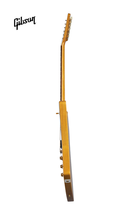 GIBSON 1958 KORINA EXPLORER ELECTRIC GUITAR WITH BLACK PICKGUARD - NATURAL - Music Bliss Malaysia