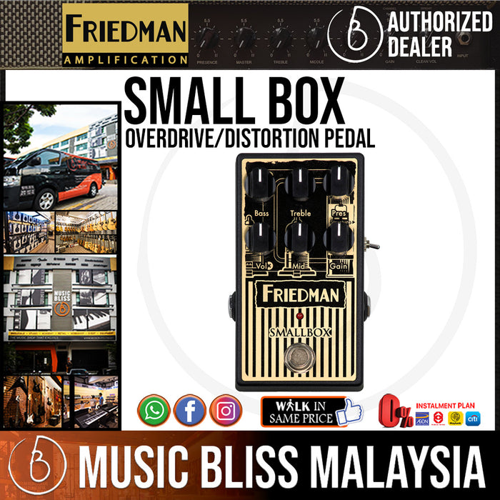 Friedman Small Box Distortion Pedal - Music Bliss Malaysia