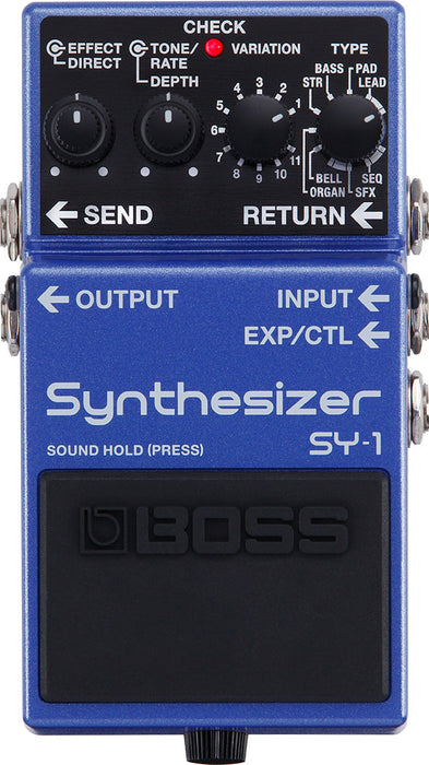 Boss SY-1 Guitar Synthesizer Pedal - Music Bliss Malaysia