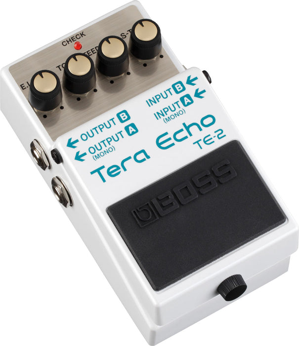 Boss TE-2 Tera Echo Guitar Effects Pedal - Music Bliss Malaysia