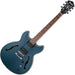 Ibanez Artcore AS53 - Transparent Blue Flat - Music Bliss Malaysia